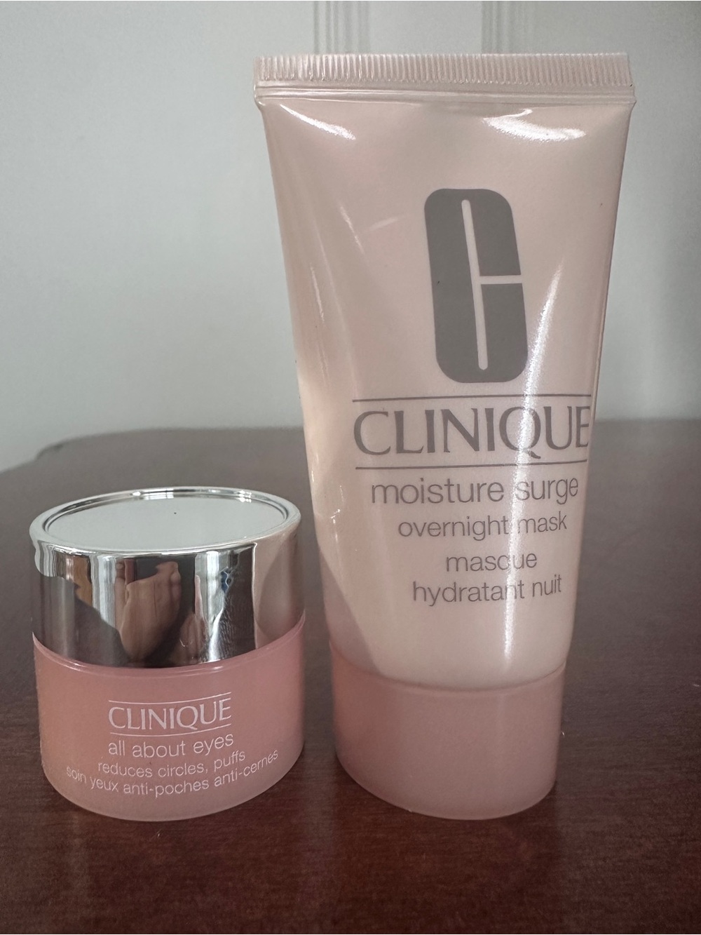 Clinique Moisture Surge Overnight Mask & All About Eyes